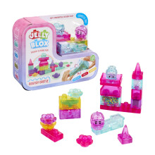 Jelly Blox Bouncy Castle Squishy Building Blocks, 45 Pieces