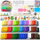 Polymer Clay Kit, 66 Colours Soft Oven Bake Modelling Clay for Kids 1