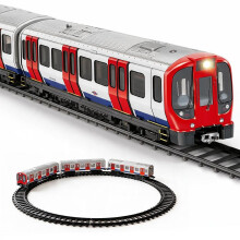 Electric Trains Toy With Lights and Authentic Track Sounds, Train Toy