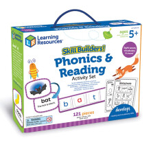 Learning Resources Skill Builders! Phonics & Reading Activity Set, Activities Build Reading & Vocabulary Skills, Letters, Phonics, Sight Words
