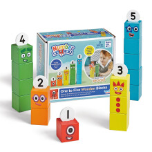 Learning Resources Numberblocks One To Five Wooden Blocks Ages 3+