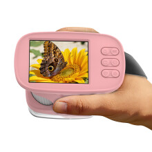 4K Kids' Microscopes,Portable Mini Pocket 1000X Handheld Microscope