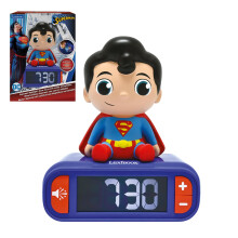 LEXIBOOK, Superman Nightlight Alarm Clock, RL800SU