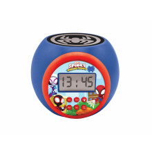 LEXIBOOK, Spidey Projector Alarm Clock, RL977SP1LXB