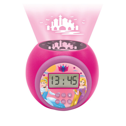 LEXIBOOK, Disney Princess Projector Clock, RL977DPLXB