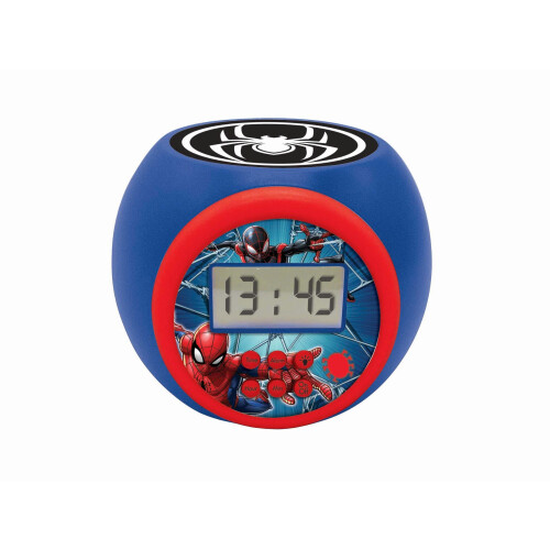 LEXIBOOK, Spider-Man Projector Clock, RL977SPLXB