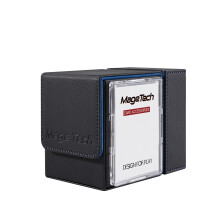 Mage Tech Adventurer [Paragon] Commander Kit - Avatar Holder + Backpack Dice Box Snap-On Back Panel, with Life Tracker - MTG Commander/EDH