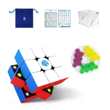 356 M, 3x3 gans Magnetic Speed Puzzle Cube with Extra GES, Stickerless