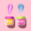 GUI GUI Fruity Glow Deluxe Twin Pack Slime Kit, 2 Scented Slimes 6