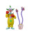 NECA NECA - Killer Klowns from Outer Space - 6" Toony Terrors Shorty 1