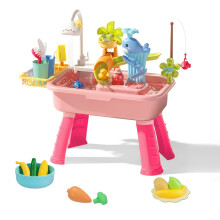 Kids Play Sink with Running Water - 43Pcs Play Kitchens Water Play Toys Set, Kids Pretend Role Play Toys
