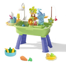 Kids Play Sink with Running Water - 43Pcs Play Kitchens Water Play Toys Set, Kids Pretend Role Play Toys
