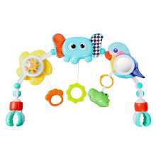 Orzbow Baby Pram Toys, 6-in-1 Arch Cot Mobile, Elephant, 0-12 Months