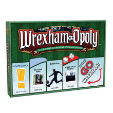 Wrexham-Opoly Trading Board Game - Family Game for Adults and Children - 2 to 6 Players - Strategy Fun For Ages 8 and Up