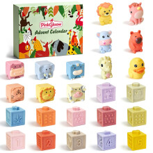 Advent Calendar 2026 Baby Toys, 24 PC Christmas Countdown Gift