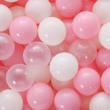 Play Ball Pit Balls - 2.36inches Phthalate&BPA Free Plastic Ocean Colour Balls for Playhouse Play Tent Playpen Pool Party Decoration Pack of 70 (Pink)