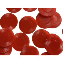 Bag of 500 Thin Tokens/Drinking Counters Vouchers/Poker Chips - Approx 39mm