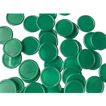 1000 X GREEN TOKENS DRINK VOUCHERS REWARDS POKER CHIPS 25MM