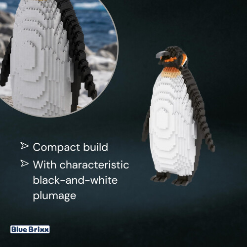 BlueBrixx Penguin Diamond Blocks 2170 Building Blocks Display Model 2