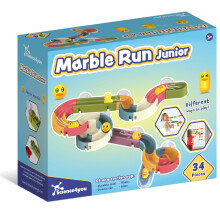 Science4you Marble Run Junior for Kids 3+ - Bath Marble Run for Children, Make Your Own Water Slides with 34 Pieces Included