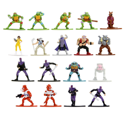 Jada Jada TURTLES NANO FIGURE MULTIPACK WAVE 1 1