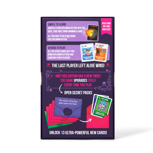 Exploding Kittens Exploding Kittens Curse You, 2-5 Players, Age 7+ Card Game 2