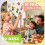 Magnetopia 20-Piece Rotatable Magnetic Action Figures with Magnetic Building Blocks Set 6