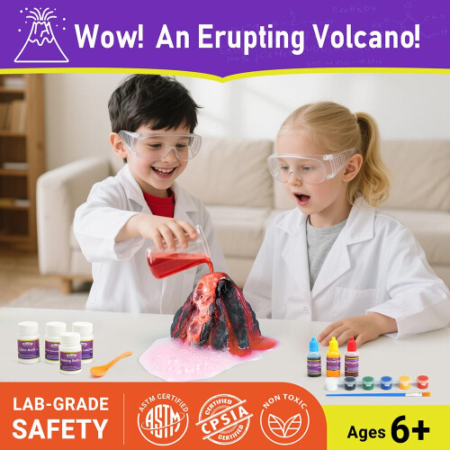 BenBen 155+ Science Experiments for Kids Age 6 7 8 9 10, Fun Science Kits 1