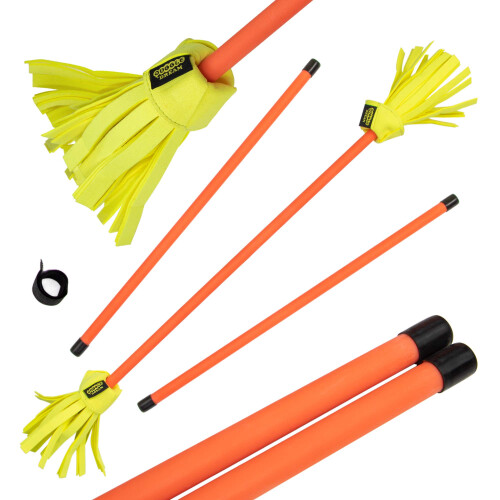 Juggle Dream Neon Flowerstick incl. Control Sticks - Juggling Set 1