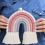 Piglet&Chestnut Beginner Macrame Rainbow Kit for Adults - DIY Craft Kit Modern Pinks 1