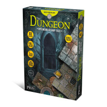 The Dungeon - RPG Modular Map Tiles - Double Face Cardboard Tiles