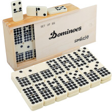 Smilejoy Dominoes Set for Adults, Double Nine Domino Set for Classic Board Games