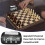 LEAP Digital Chess Clocks Timer with Bonus & Delay Countdown Function for 2-Player Board Games - Black 6
