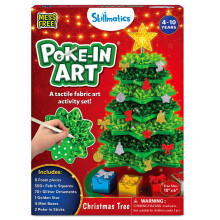 Skillmatics Poke-in Art - Chirstmas Tree, Gift for Girls & Boys Ages 4-10