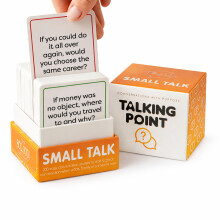 200 Fun Icebreaker Cards, Easy Small Talk Conversation Starters for Adults