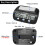 LEAP Digital Chess Clocks Timer with Bonus & Delay Countdown Function for 2-Player Board Games - Black 3