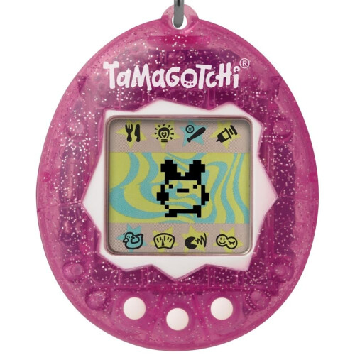Tamagotchi TAMAGOTCHI Bandai Original Pink Glitter Shell Virtual Pet