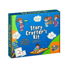 Makealaxy Story Crafters Book Making Kit for Kids - Write & Illustrate Your Own Story