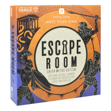 Talking Tables Escape Room Game Host Your Own Escape Room Night Greek Myths Edition Puzzle Games Riddles Challenges Clues QR Codes Family Games for