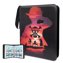 1080 Pockets One Piece Card Binder,Portable Waterproof PU Storage Album,C65