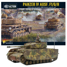 Panzer IV Ausf F1/G/H Medium Tank 1:56 German Army Plastic Scale Model Tank