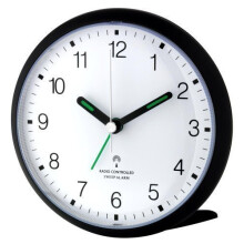 Wetterladen Silent Radio Controlled Analogue Alarm Clock TFA 60.1506.01