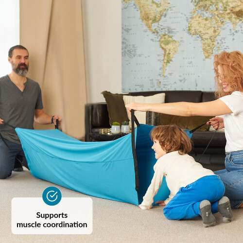 Kids Concept Fabric Tunnel - Sensory Compression Play for Different Ages 1