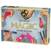 Thames & Kosmos Magic: Silver Edition, Kit to Learn 100 Magic Tricks, Contains 24 Magic Props, Magic Set for Adults and Kids, Age 8+