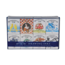 Winsor & Newton, Drawing Inks, Henry Ink Collection 8x14ml Ink Bottles