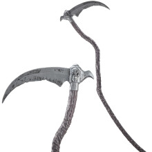 Spooktacular Creations Halloween Grim Reaper Scythe Accessories for Halloween Party Pretend Costume, Halloween Dress Up