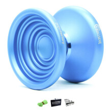 YoyoFactory Bullseye Yo-Yo - Metal Unresponsive Trick Yoyo, Fingerspin