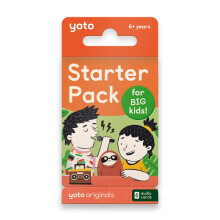 YOTO Starter Pack for Big Kids - 6 Kids Audio Cards, Ages 6+