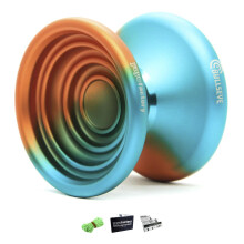 YoyoFactory Bullseye Yo-Yo - Metal Unresponsive Trick Yoyo, Fingerspin