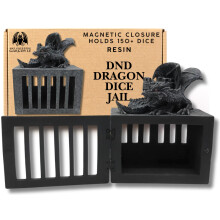 DnD Dice Jail for Naughty TTRPG D20 | D&D Dice Jail | RPG D and D Gifts